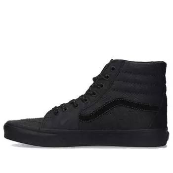Кроссовки sk8-hi mono patchwork 'black' Vans, черный