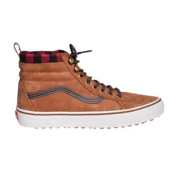 Кроссовки Sk8-Hi MTE Leather Vans, желто-коричневый