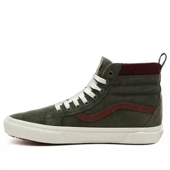 Кроссовки sk8-hi mte 'lichen green' Vans, зеленый