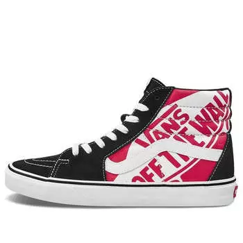 Кроссовки sk8-hi 'off the wall - heel scab' Vans, черный