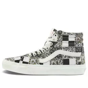 Кроссовки sk8-hi 'patchwork floral' Vans, белый