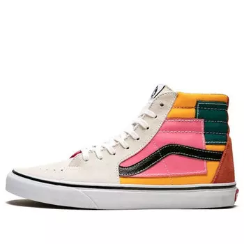 Кроссовки sk8-hi 'patchwork' Vans, мультиколор