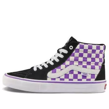 Кроссовки sk8-hi pro black purple Vans, черный