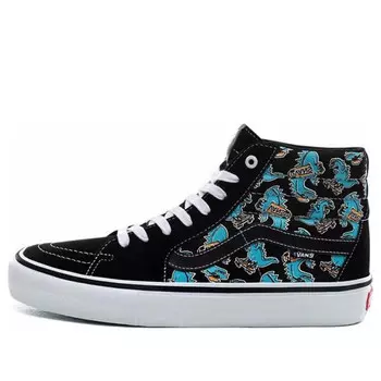 Кроссовки sk8-hi pro 'vanosaur' Vans, черный