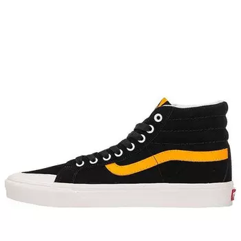 Кроссовки sk8-hi reissue 138 'black/zinnia' Vans, черный