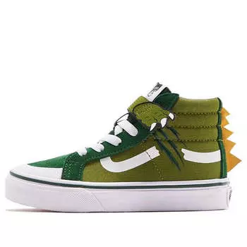 Кроссовки sk8-hi reissue 138 v 'dino' Vans, зеленый
