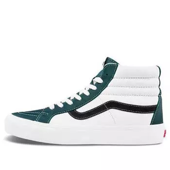 Кроссовки sk8-hi reissue 6 'marshmallow evergreen' Vans, зеленый