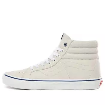 Кроссовки sk8-hi reissue 'butter leather' Vans, белый