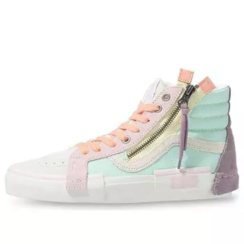 Кроссовки sk8-hi reissue cap 'pastel multi-color' Vans, розовый