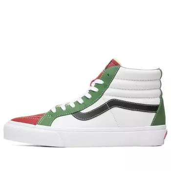 Кроссовки sk8-hi reissue ef lx 'juniper chili pepper' Vans, белый