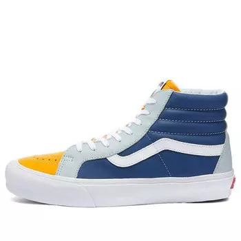 Кроссовки sk8-hi reissue ef lx 'saffron true navy' Vans, желтый