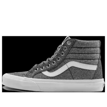 Кроссовки sk8-hi reissue 'lurex glitter black' Vans, серый