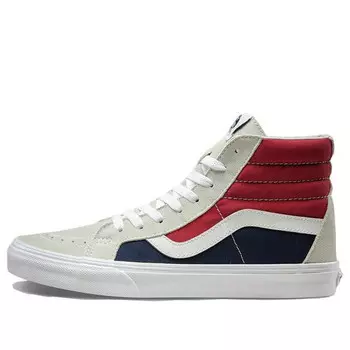 Кроссовки sk8-hi reissue 'retro block' Vans, белый