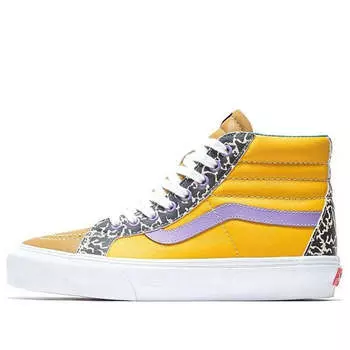 Кроссовки sk8-hi reissue vlt lx 'elephant print' Vans, коричневый