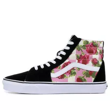 Кроссовки sk8-hi romantic floral black Vans, черный