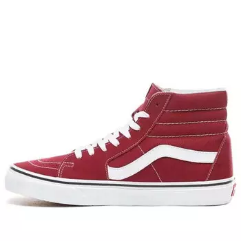 Кроссовки sk8-hi 'rumba red' Vans, красный