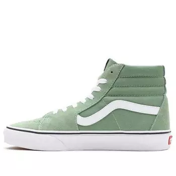 Кроссовки sk8-hi 'shale green' Vans, зеленый