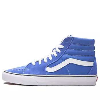 Кроссовки sk8-hi shoes blue light blue Vans, голубой