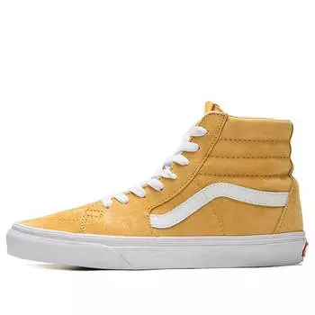 Кроссовки sk8-hi skate shoes yellow Vans, желтый