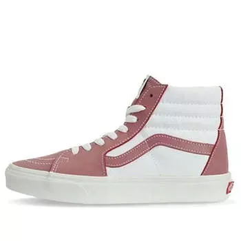 Кроссовки sk8-hi skateboarding shoes pink white Vans, розовый