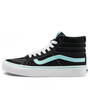 Кроссовки sk8-hi slim 'pop - black blue tint' vn00018igzr Vans, черный