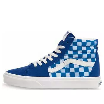 Кроссовки sk8-hi 'solar floral true blue' Vans, синий