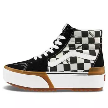 Кроссовки sk8-hi stacked 'checkerboard' Vans, мультиколор