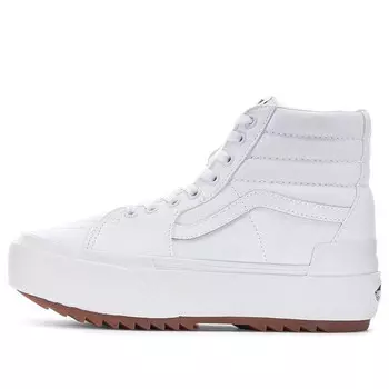 Кроссовки sk8-hi stacked 'white gum' Vans, белый