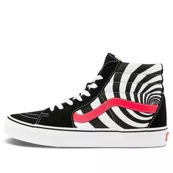 Кроссовки sk8-hi 'swirl' Vans, черный