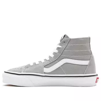 Кроссовки sk8-hi tapered gray Vans, серый