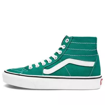Кроссовки sk8-hi tapered 'green' Vans, зеленый