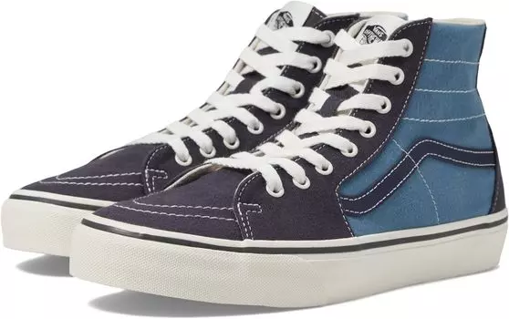 Кроссовки SK8-Hi Tapered VR3 Vans, цвет Twill Blue Multi