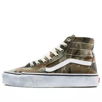 Кроссовки sk8-hi tapered 'washed camo' Vans, камуфляж