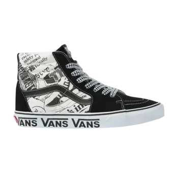 Кроссовки Sk8-Hi Vans, черный