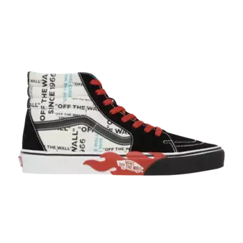 Кроссовки Sk8-Hi Vans, черный
