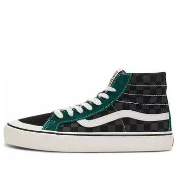Кроссовки sk8-hi vr3 'black green' Vans, черный