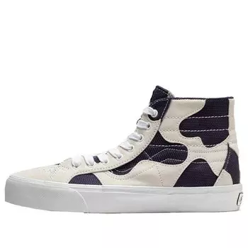Кроссовки sk8-hi wp vr3 lx 'white black' Vans, белый