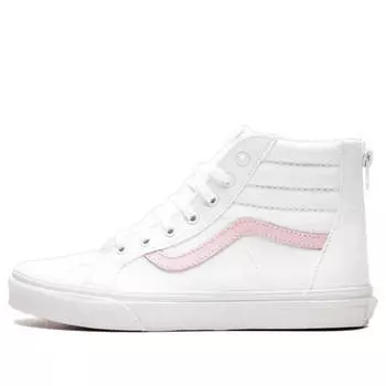 Кроссовки sk8-hi zip 'white chalk pink' Vans, белый