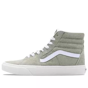 Кроссовки sk8-high-top sneakers grey/green Vans, серый