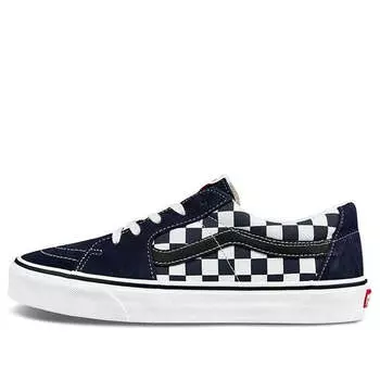 Кроссовки sk8 low blue/white Vans, синий