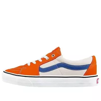 Кроссовки sk8-low shoes orange/white Vans, оранжевый