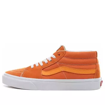 Кроссовки sk8-mid 'amber glow' Vans, оранжевый
