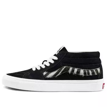 Кроссовки sk8-mid black Vans, черный