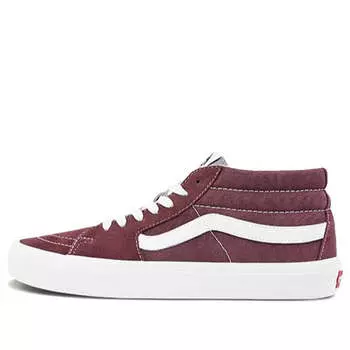 Кроссовки sk8-mid mid-top retro skate shoes dark purple Vans, фиолетовый
