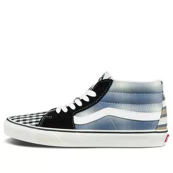 Кроссовки sk8-mid 'prep retro - blanc de blanc' Vans, мультиколор