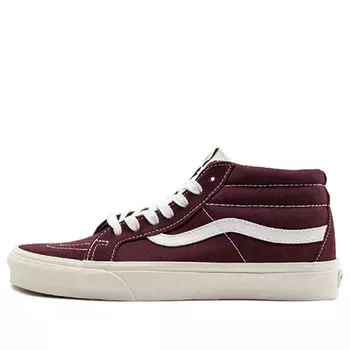 Кроссовки sk8-mid reissue 'retro sport - port royale' Vans, красный