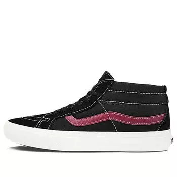 Кроссовки sk8-mid reissue 'sport vintage - black' Vans, черный