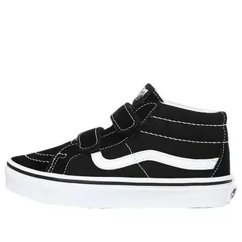 Кроссовки sk8-mid reissue v 'black' Vans, черный