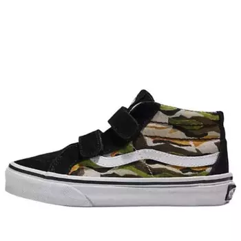 Кроссовки sk8-mid reissue v 'camo' Vans, камуфляж