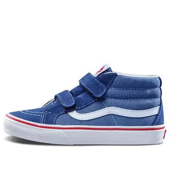 Кроссовки sk8-mid reissue v 'denim 2-tone' Vans, синий